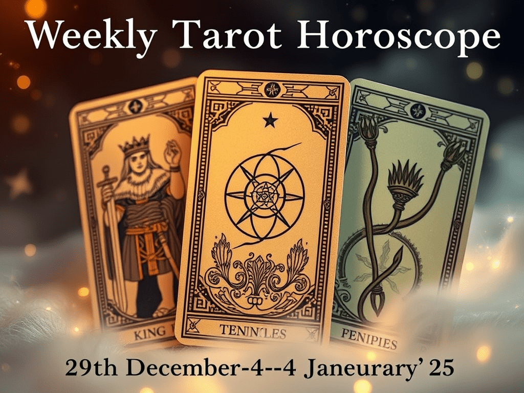 Weekly Horoscope from 29th December-4th January’2025