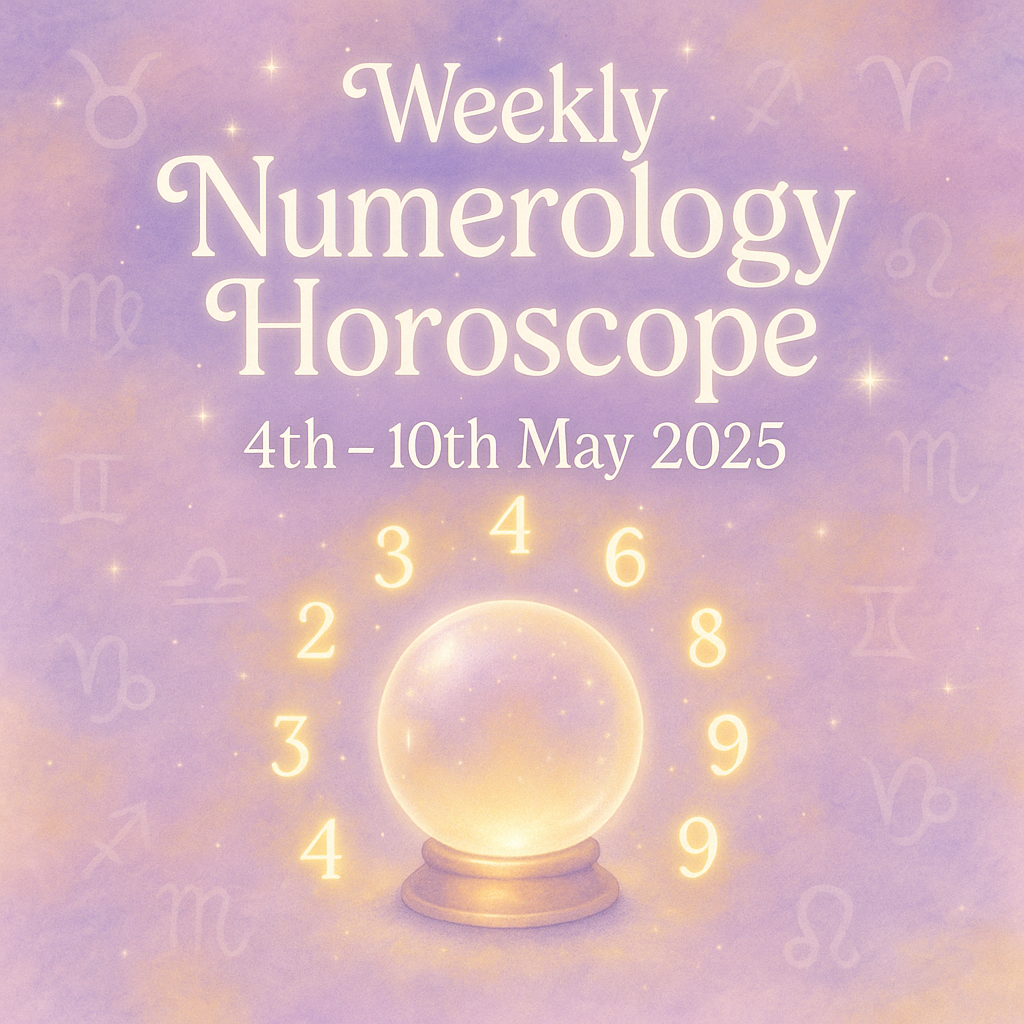 Weekly numerology Horoscope from 4th may-10th May’2025