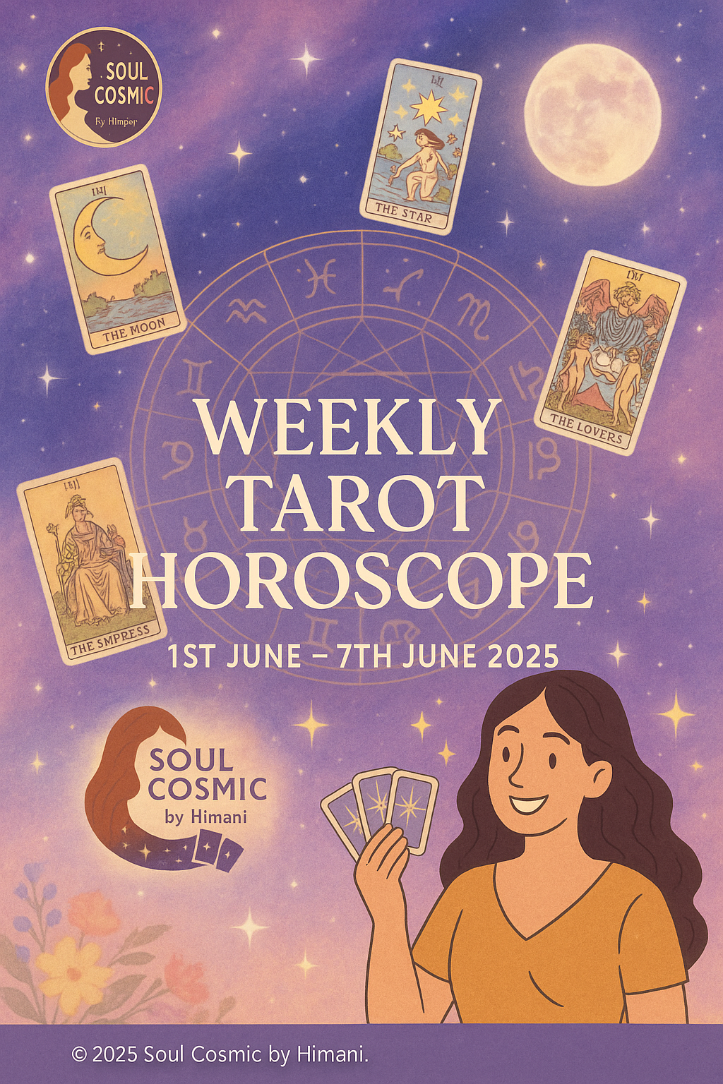 Weekly Tarot Horoscope from 1st June-7th June’2025
