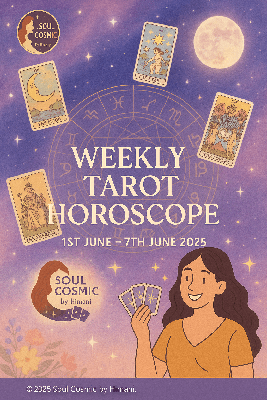 Weekly Tarot Horoscope from 1st June-7th&nbsp;June’2025