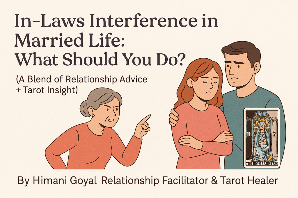 When in-laws interfere in your marriage what should you&nbsp;do