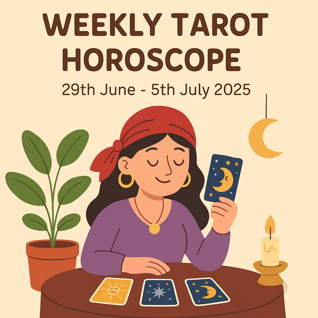 Weekly Tarot Horoscope from 29th June-5th July’2025