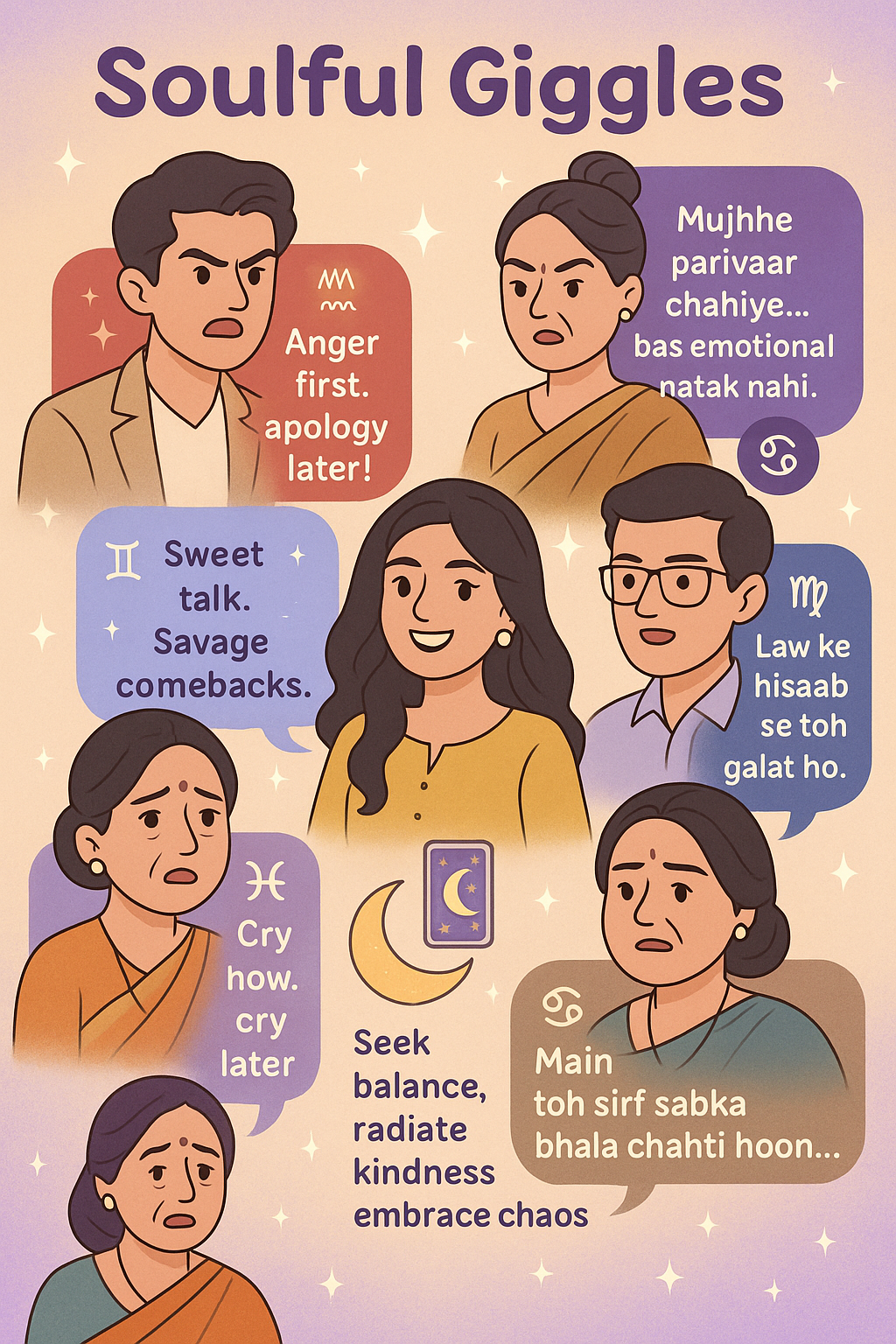 🌟Soulful Giggles: If Yeh Rishta Kya Kehlata Hai Characters Were Zodiac Signs – Season 4 Drama Meets Astro Madness!♈♊♍♑♓♋