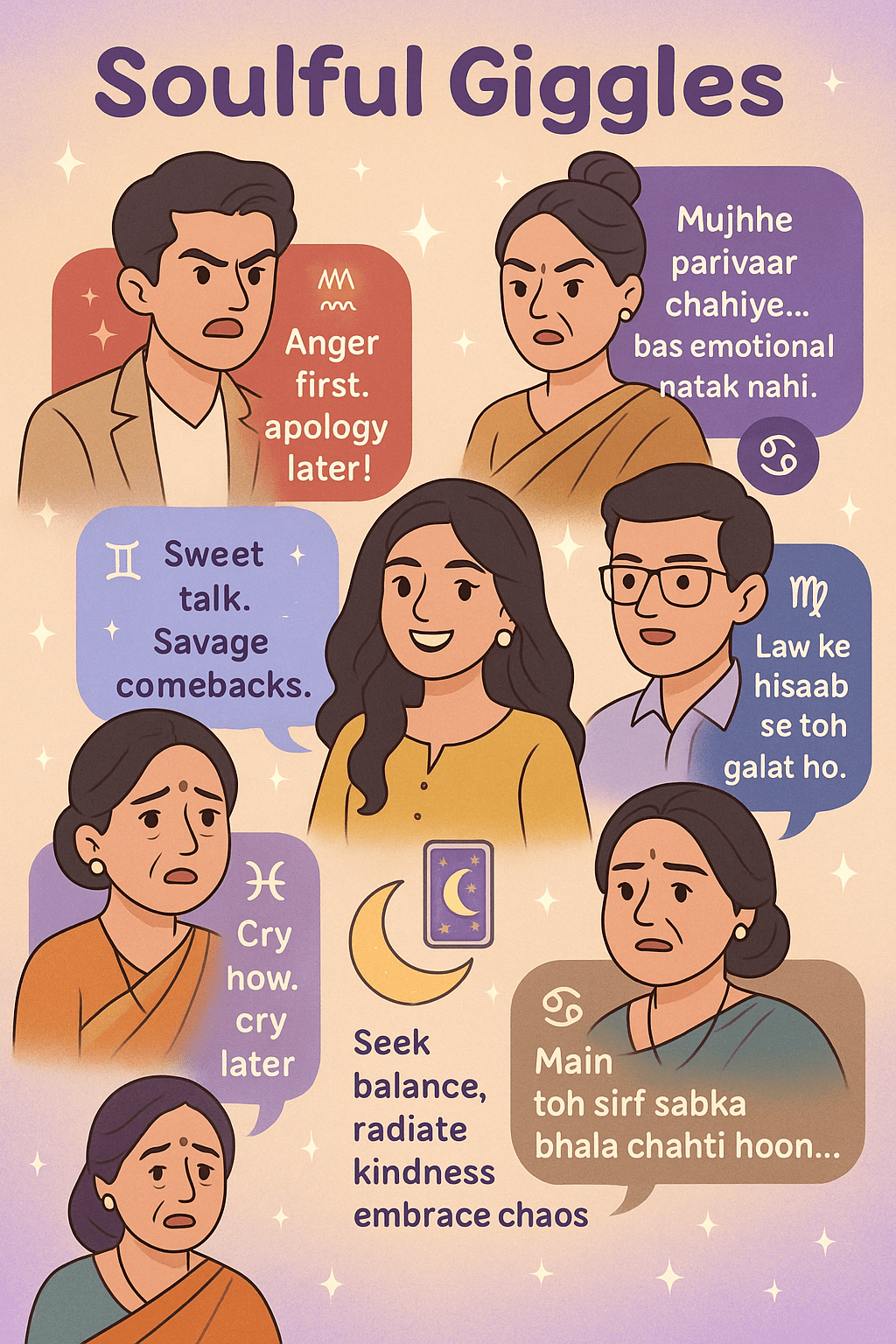 🌟Soulful Giggles: If Yeh Rishta Kya Kehlata Hai Characters Were Zodiac Signs – Season 4 Drama Meets Astro&nbsp;Madness!♈♊♍♑♓♋