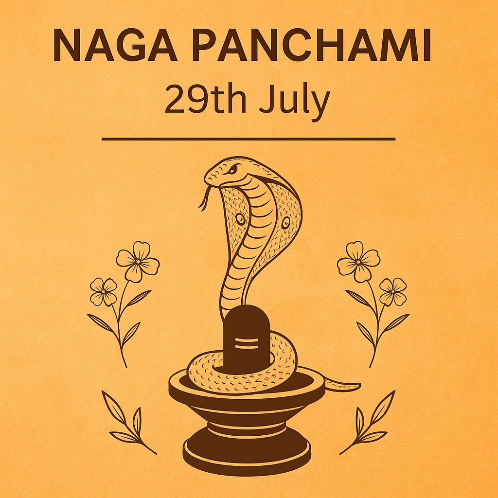 🌿&nbsp;Naga Panchami 2025: Significance, Puja Vidhi & Auspicious&nbsp;Muhurat