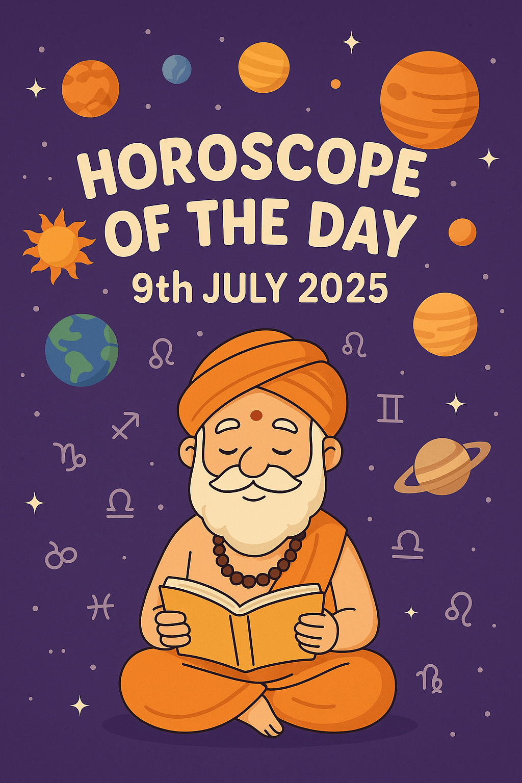 Horoscope of the day; 9th&nbsp;July’2025