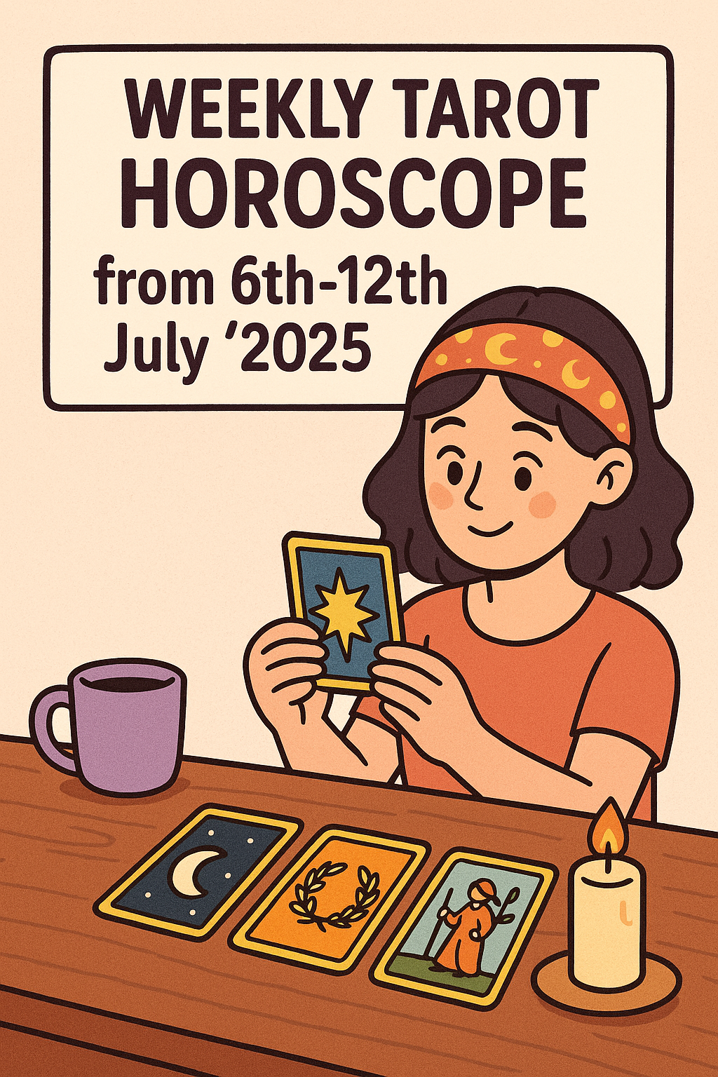 Weekly Tarot Horoscope from 6th July-12th July’2025