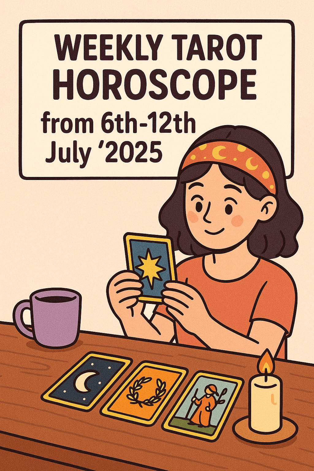 Weekly Tarot Horoscope from 6th July-12th&nbsp;July’2025