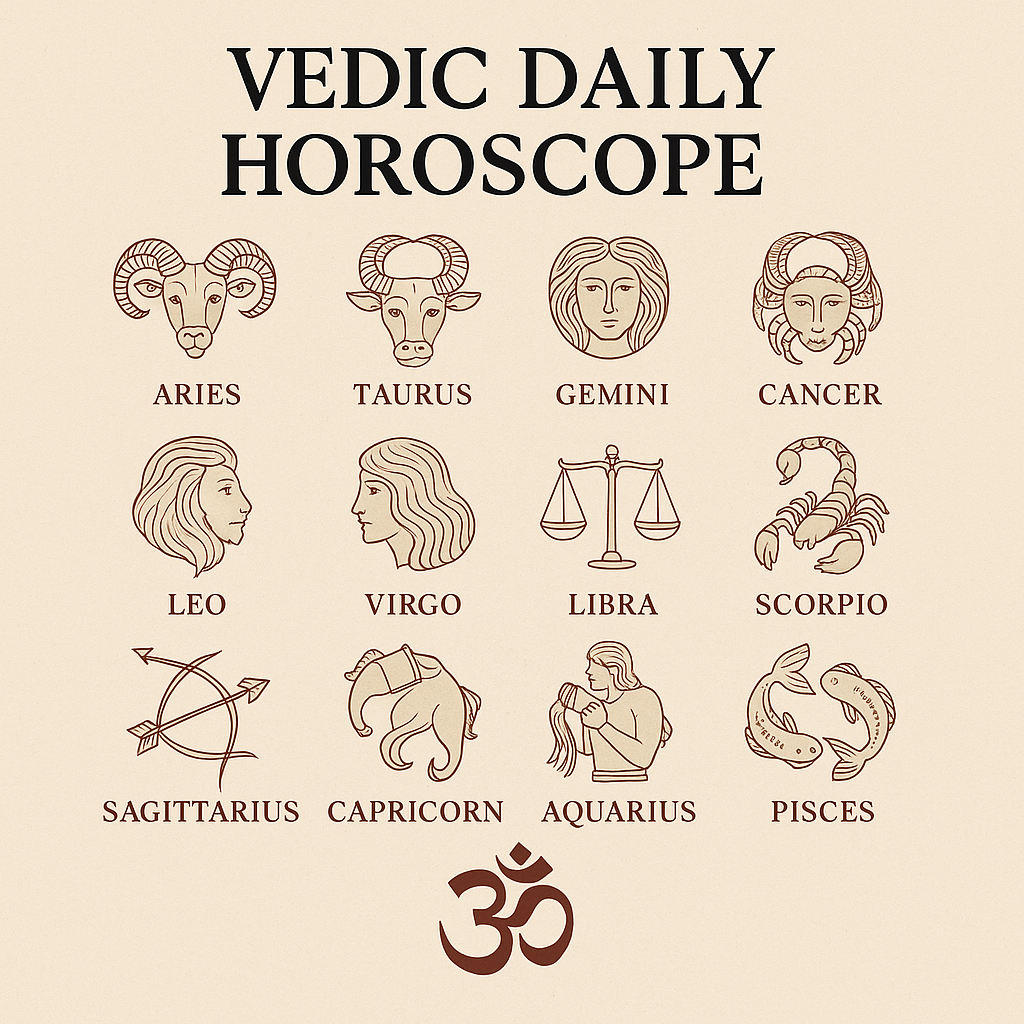 Vedic Horoscope of  the day