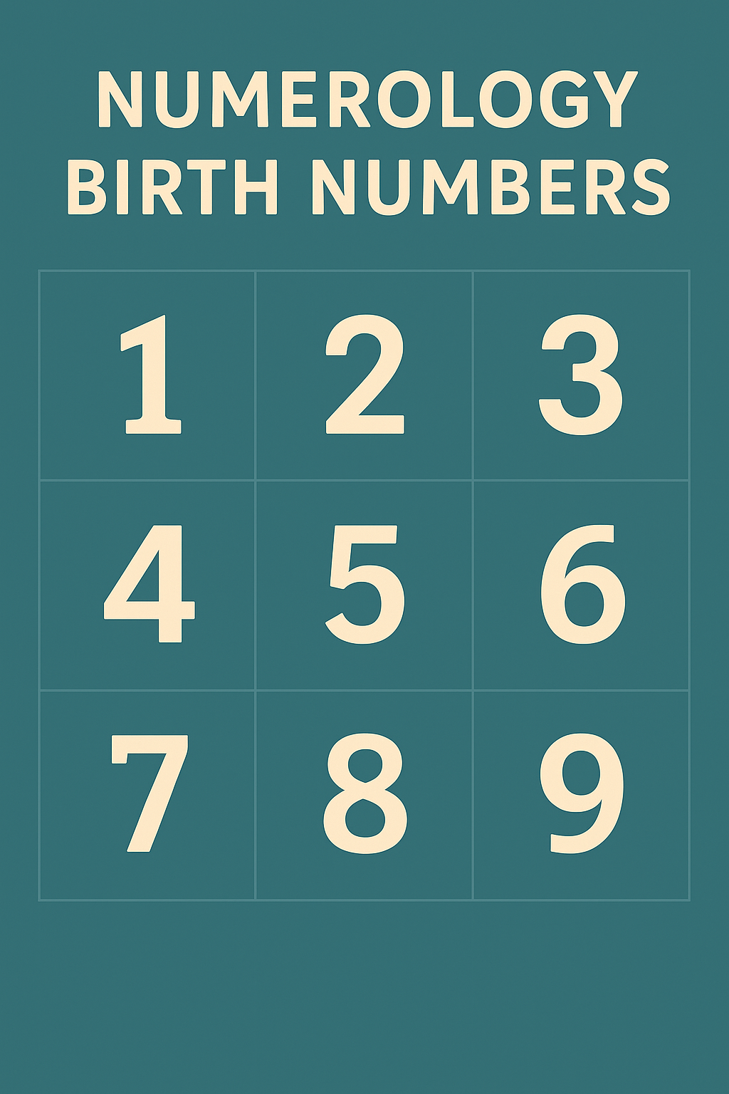 Today’s Date 20th July’2025 impact on all birth numbers.