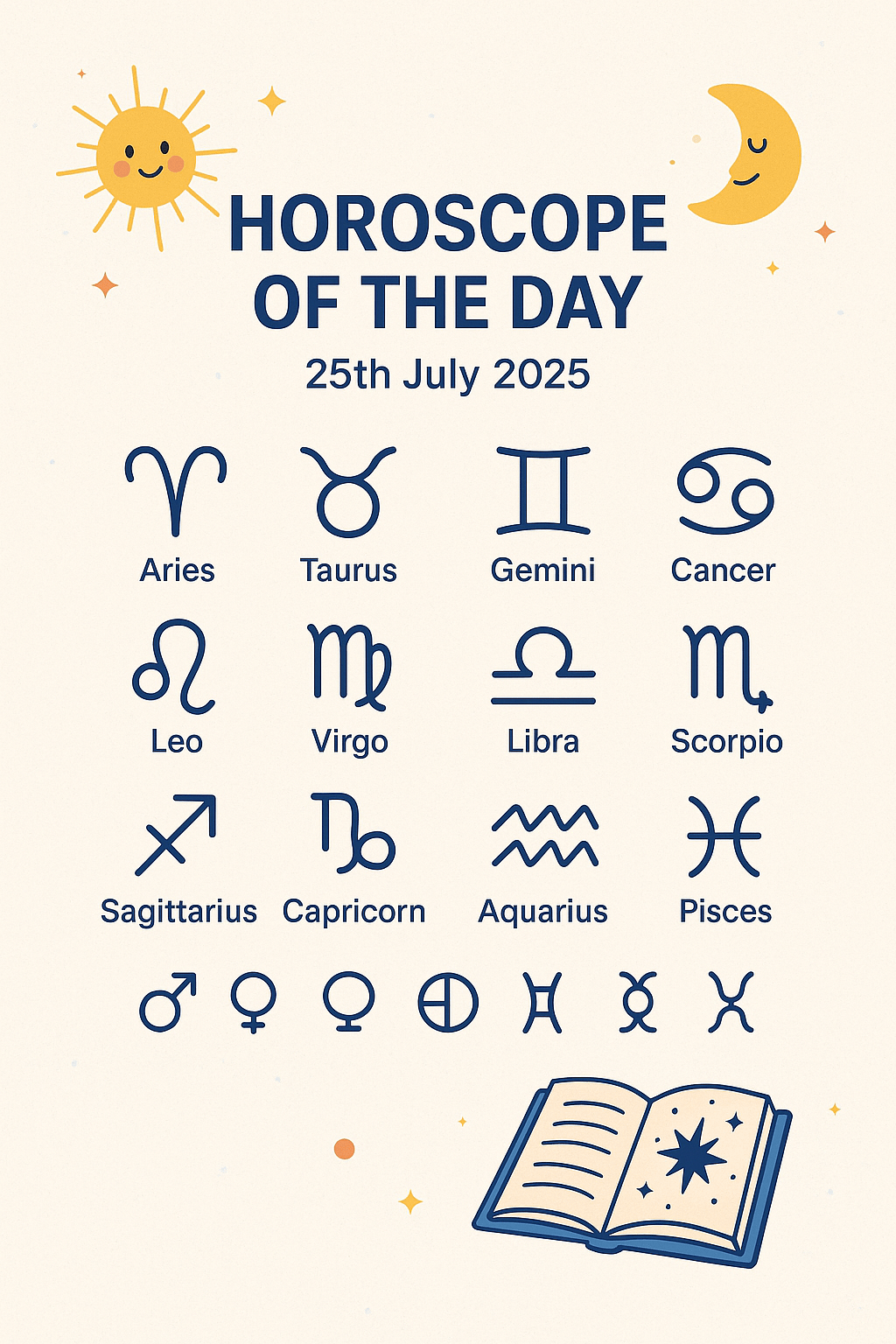 Horoscope of the day 25th&nbsp;july’2025