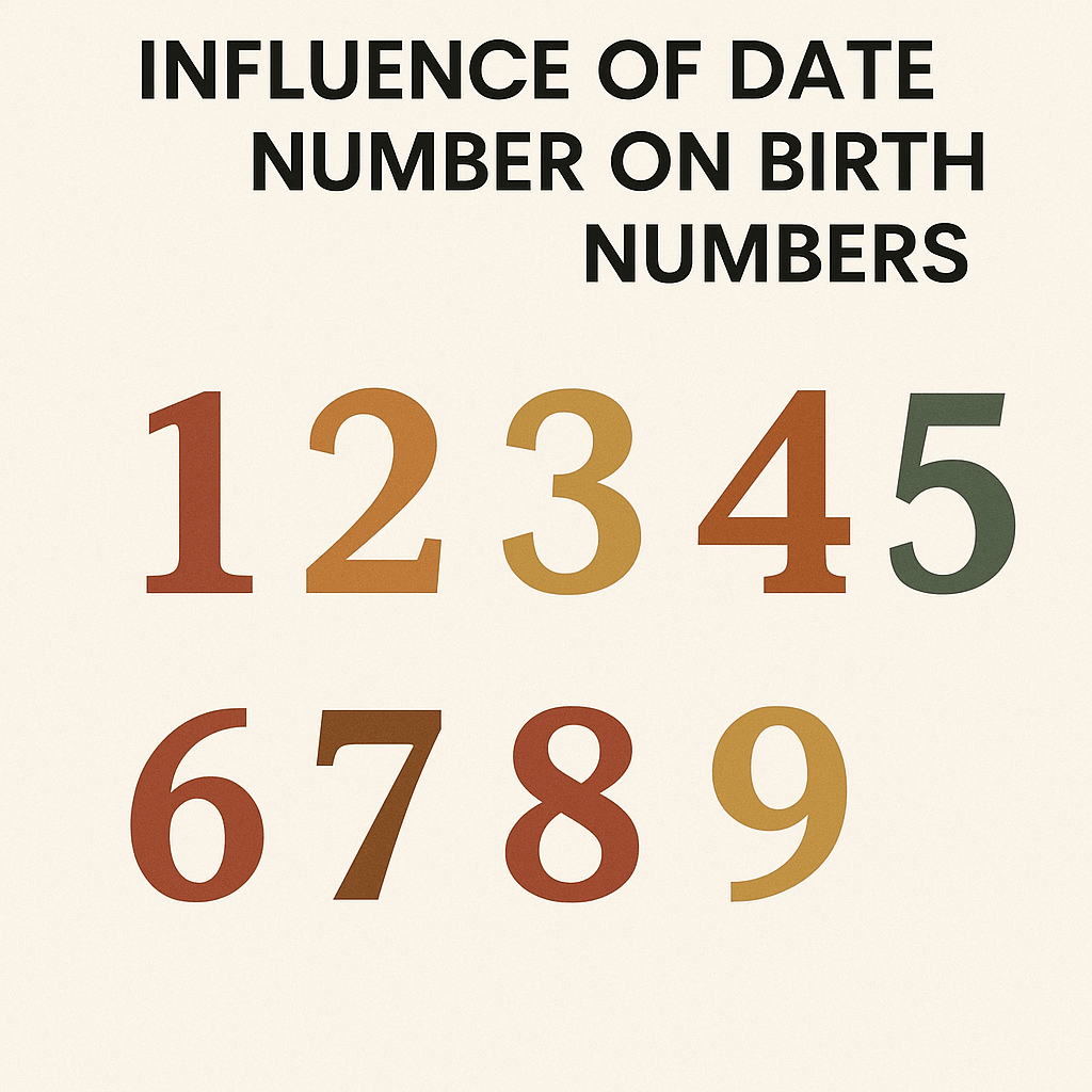 Today’s Date 30.07.2025 influence on all birth&nbsp;numbers.