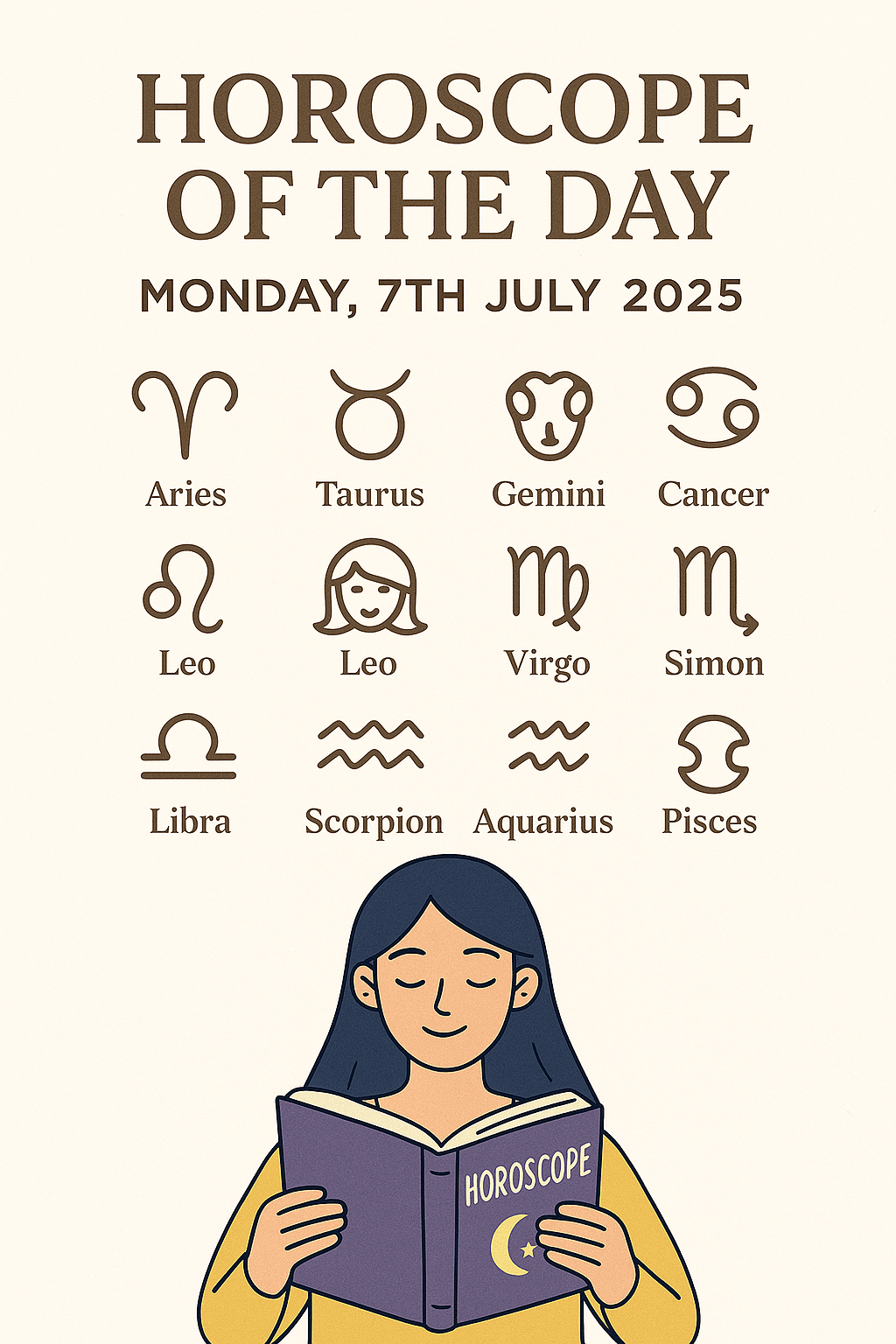 Horoscope of the Day – 7th July&nbsp;2025