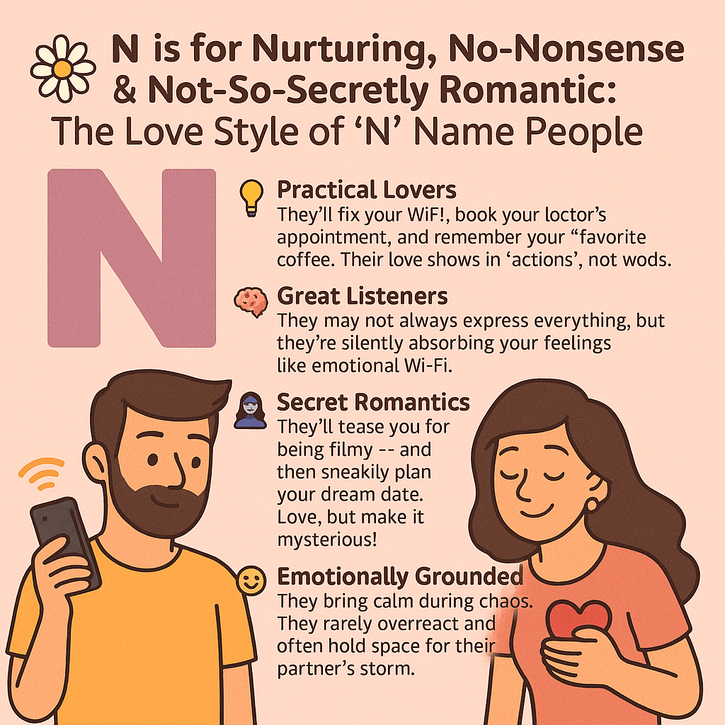 Love traits of people whose name starts with&nbsp;N