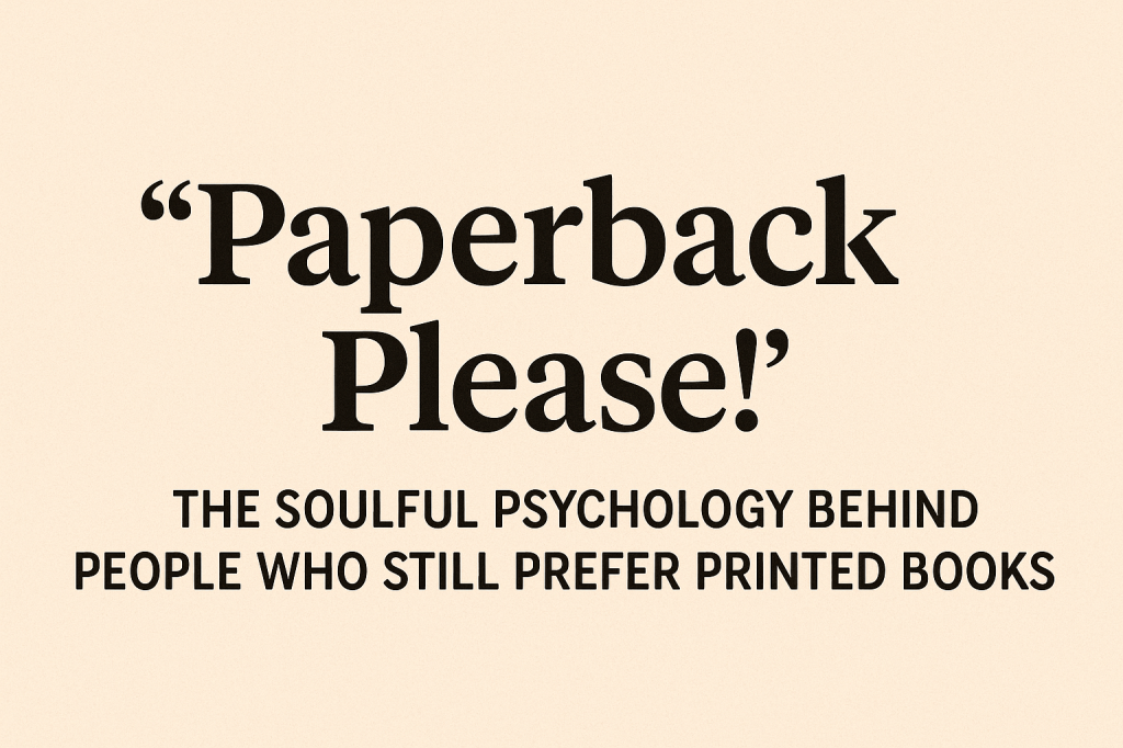 “Why Printed Books Still Hold Our&nbsp;Hearts”