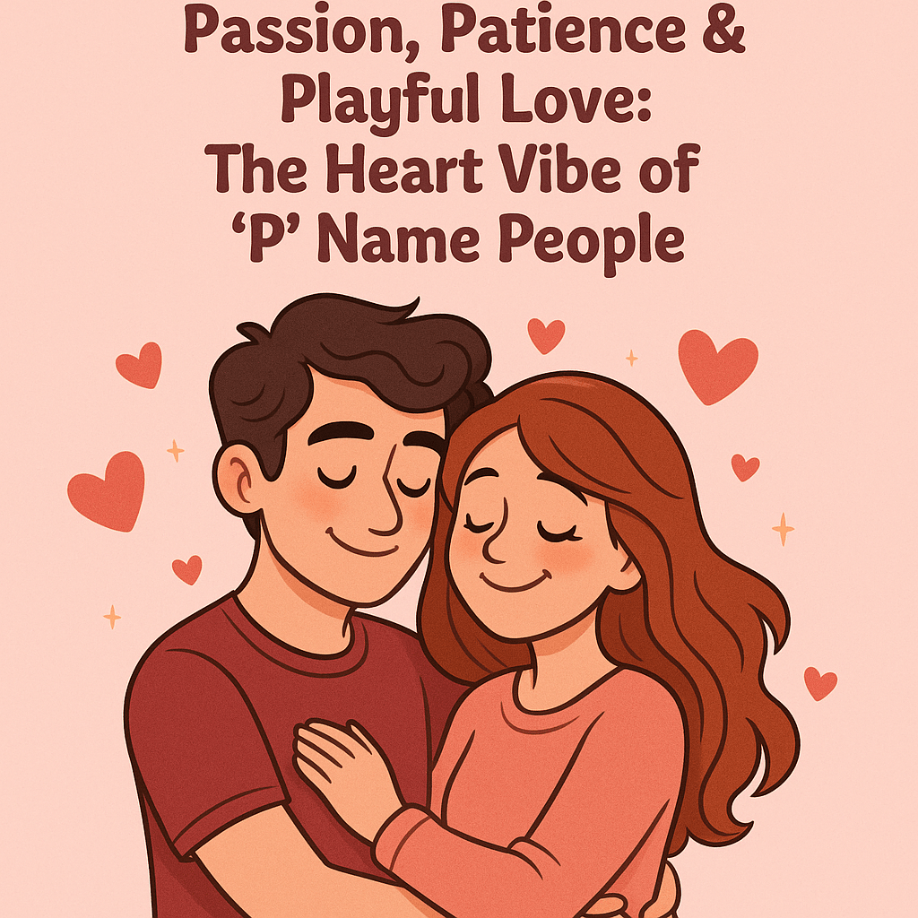 Love life for people with alphabet&nbsp;P