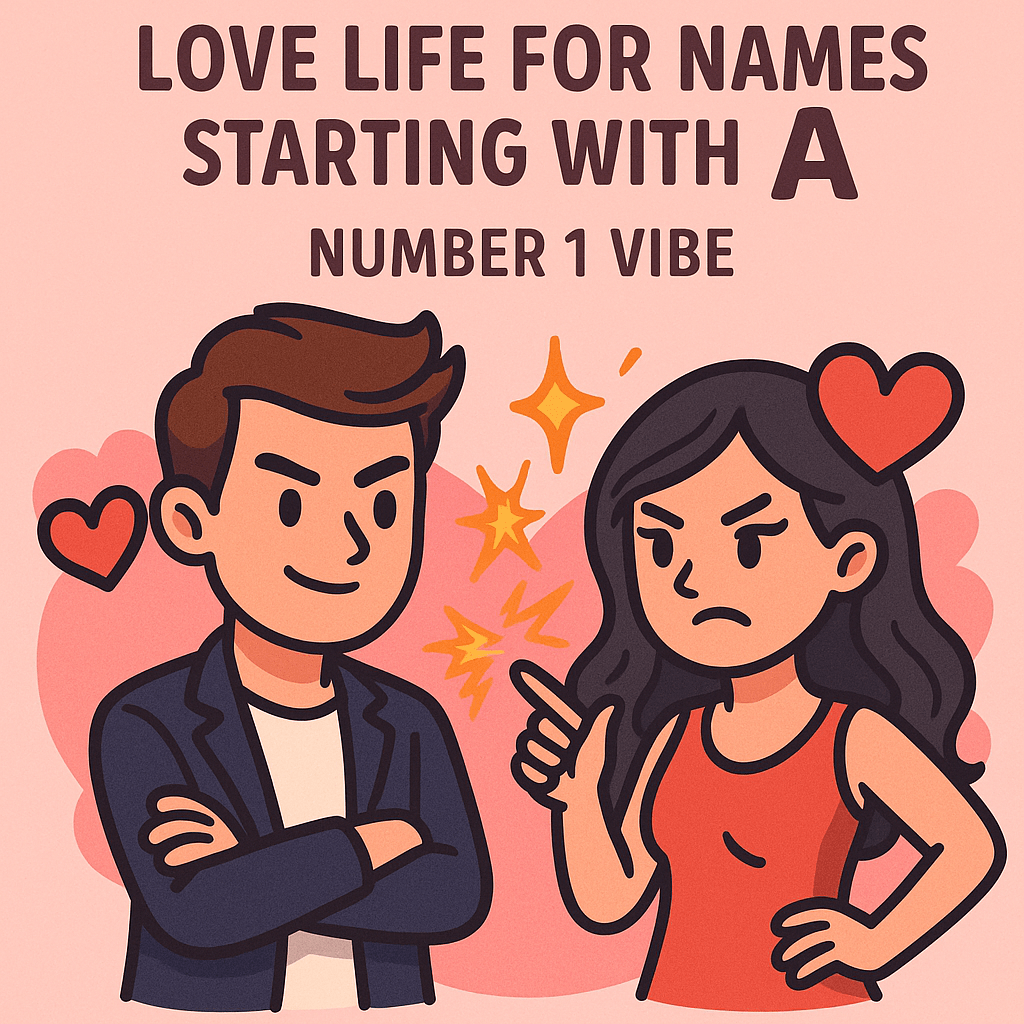 Love Life of People Whose Name Starts with&nbsp;A