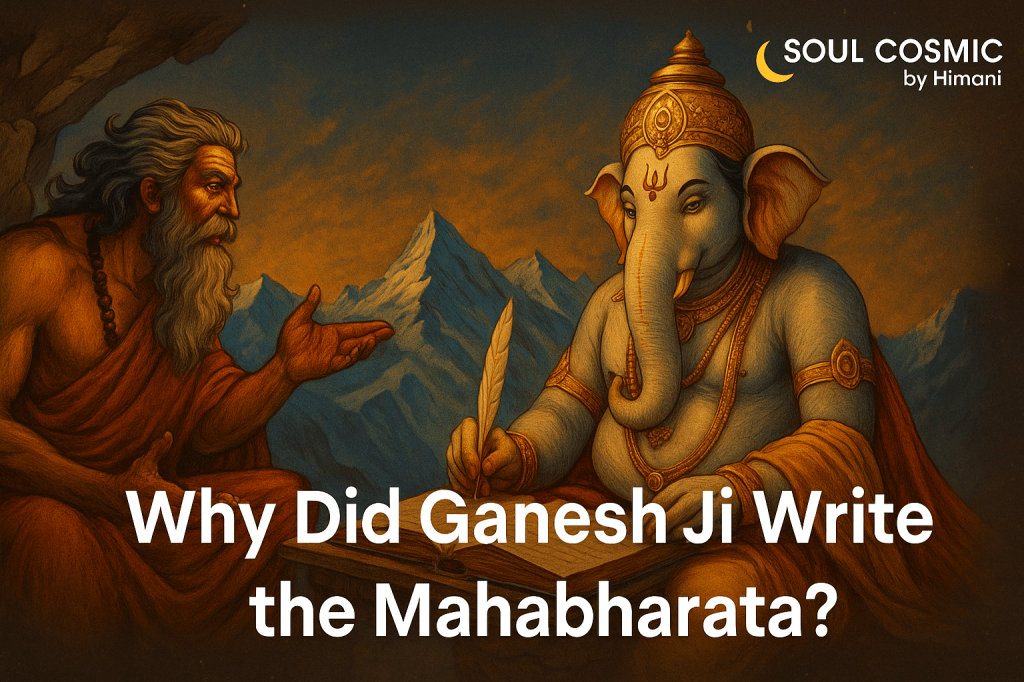 🌸 Why Did Ganesh Ji Write the Mahabharata?&nbsp;🌸