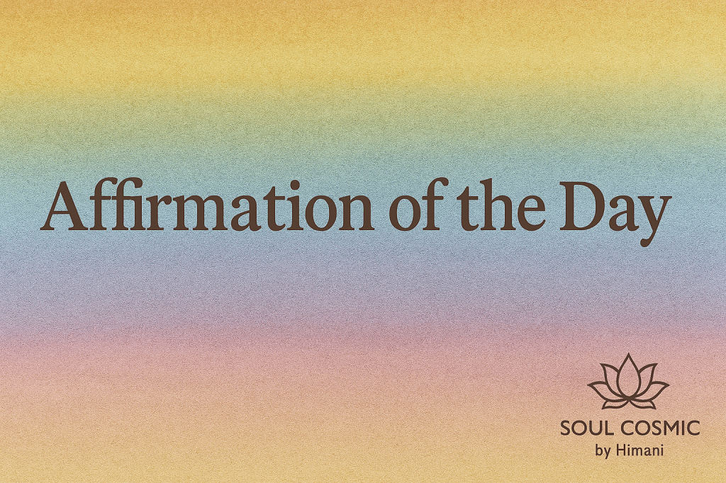 Affirmation of the&nbsp;day