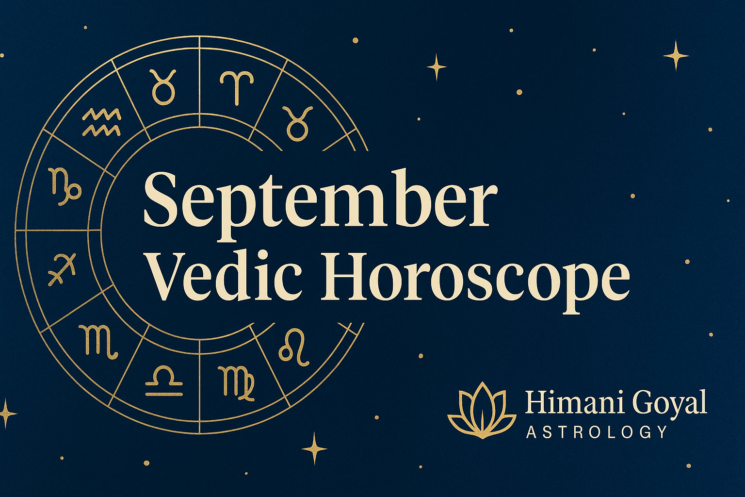 September 2025 Vedic Horoscope – Planetary Transit, Nakshatras & Remedies