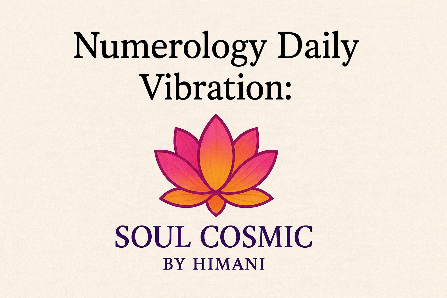 Numerology Date Vibration for all birth numbers