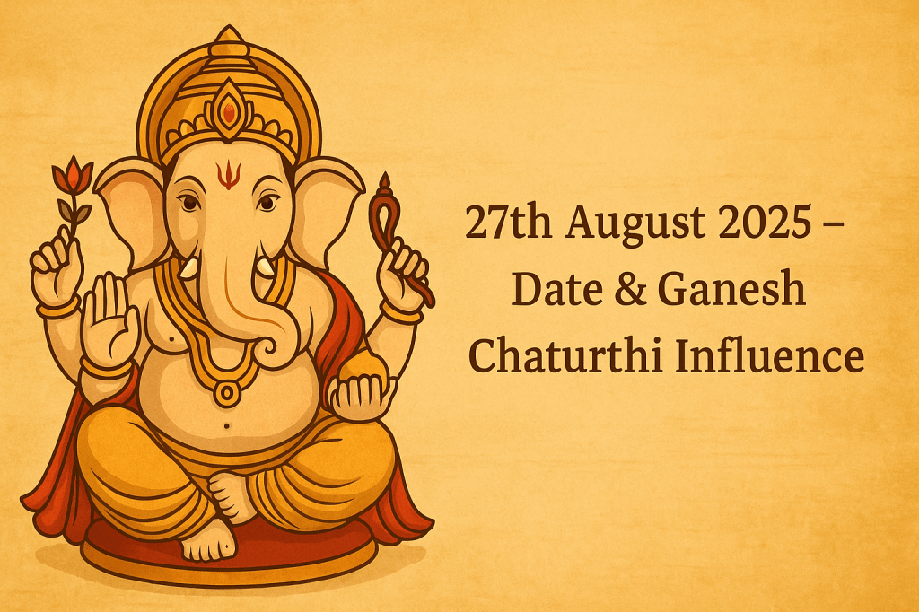 numerology and cosmic influence for Wednesday, 27th August&nbsp;2025,