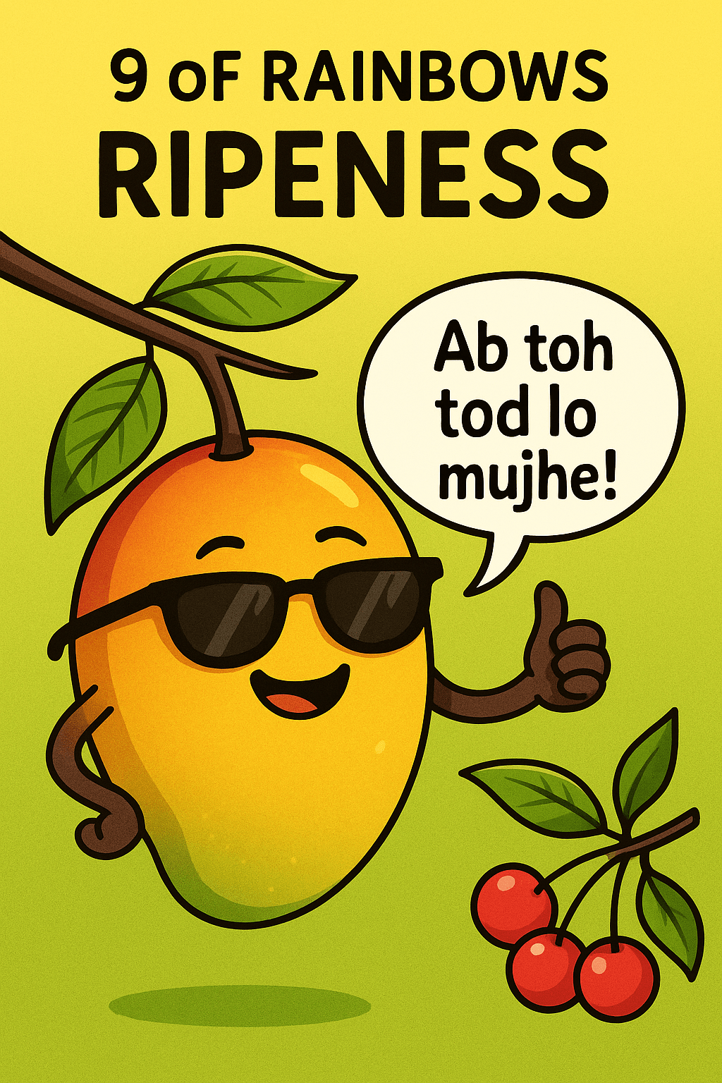 Card of the day: 9 of rainbow-Ripeness