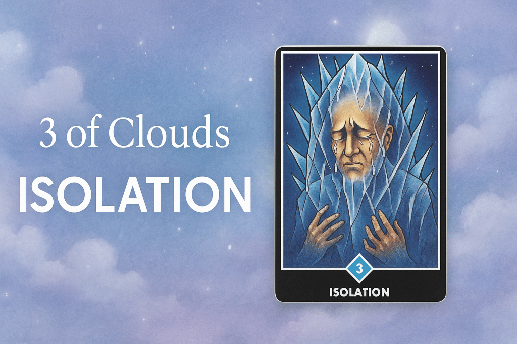 Card of the day-3 of clouds;&nbsp;Isolation