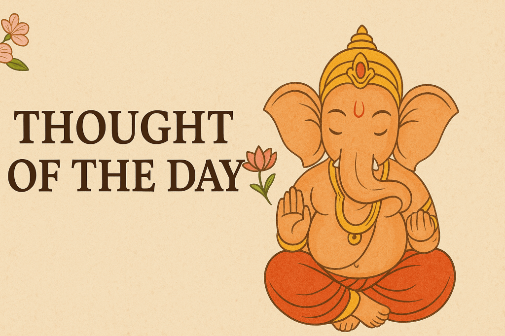 Thought of the&nbsp;day