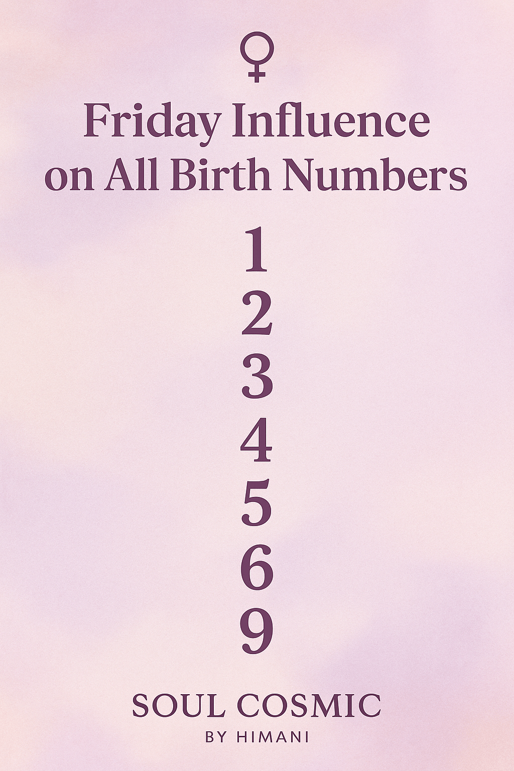 Today’s Date 1.08.2025 Friday impact on all birth&nbsp;numbers
