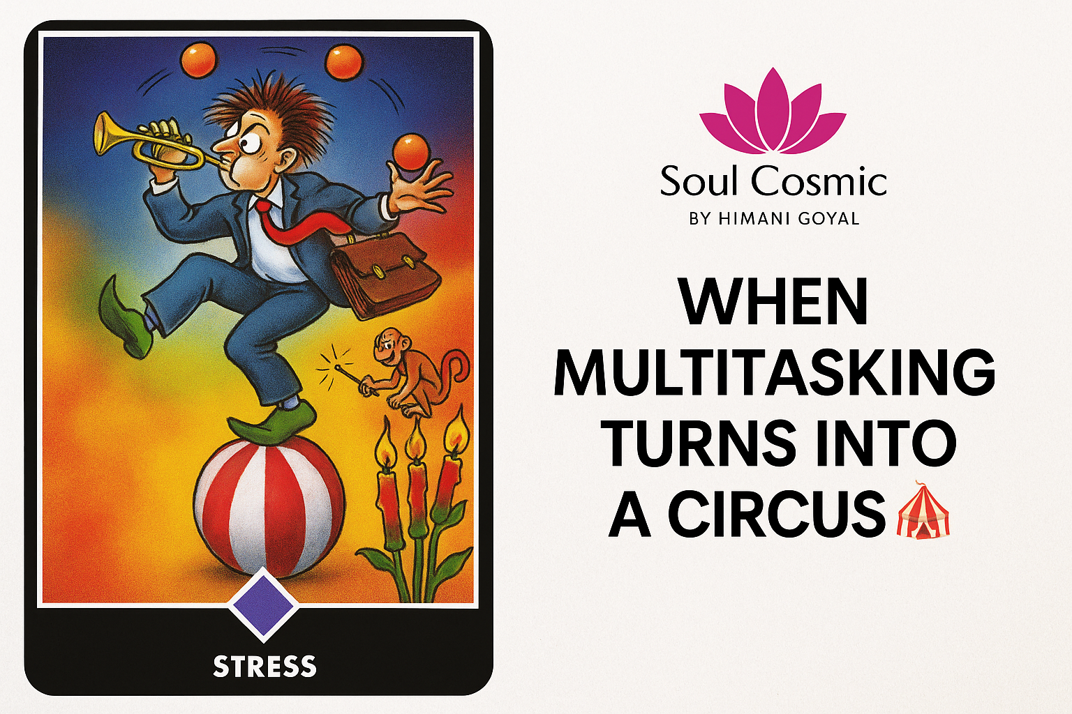 Card of the day-7 of Fire; Stress