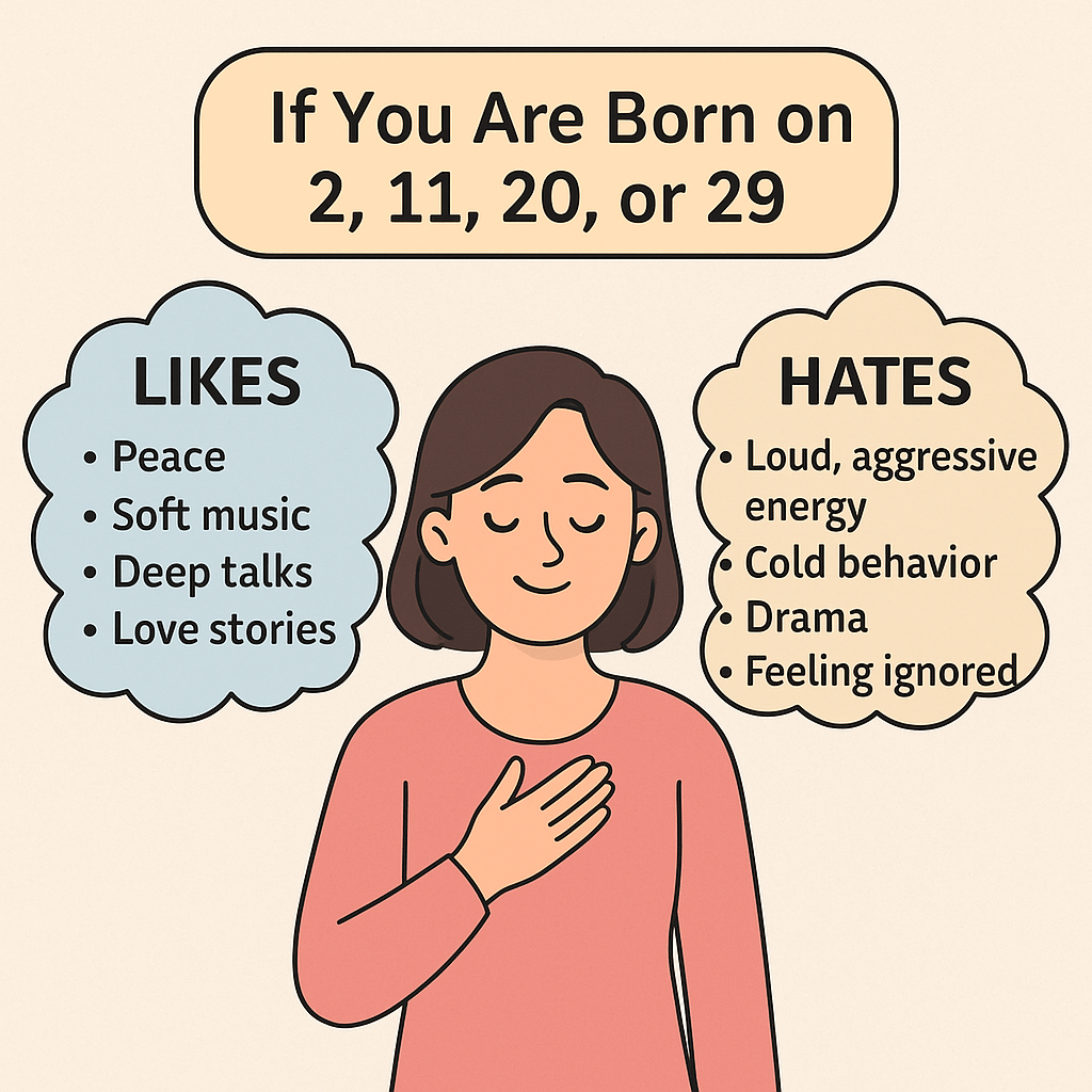 Hates and Likes of birth number&nbsp;2