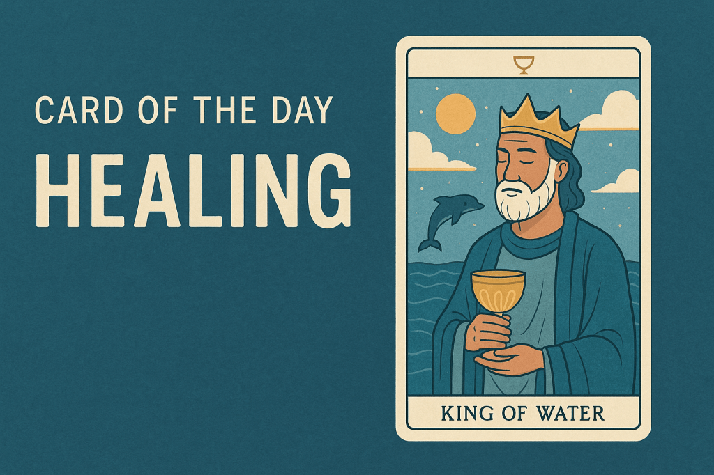 Card of the day-King of Water;&nbsp;Healing