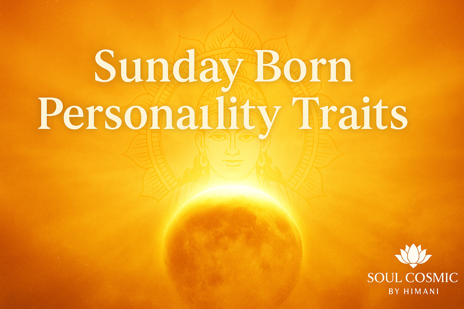 Sunday Born Personality Traits – The Children of the Sun