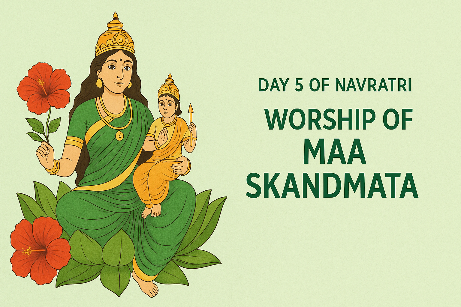 Day 5 of Navratri – Worship of Maa Skandmata
