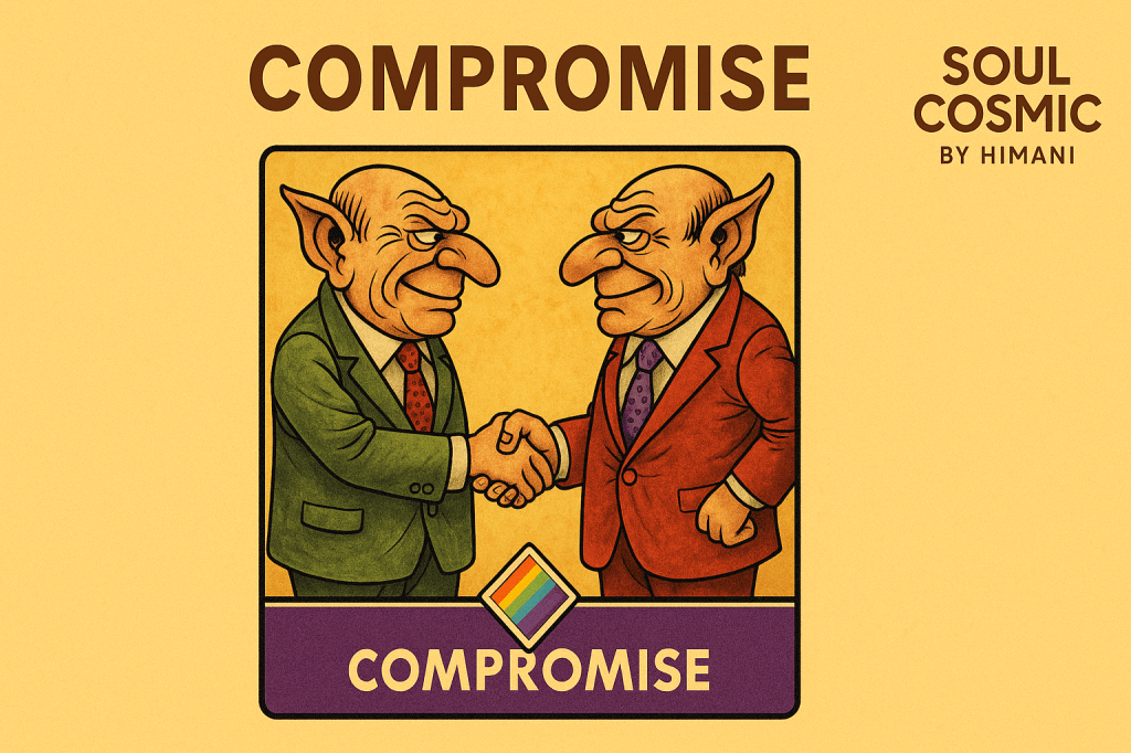 Saturday, 20th September 2025 – Card of the Day-6 of Rainbow;&nbsp;Compromise