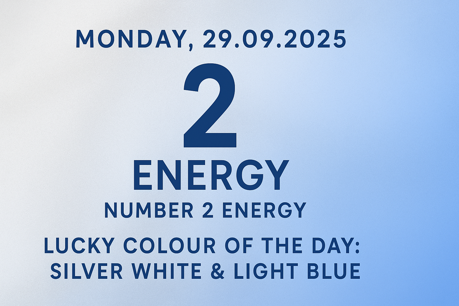 Cosmic Number Guidance for 29th September 2025