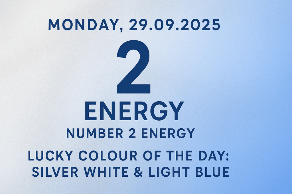 Cosmic Number Guidance for 29th September&nbsp;2025
