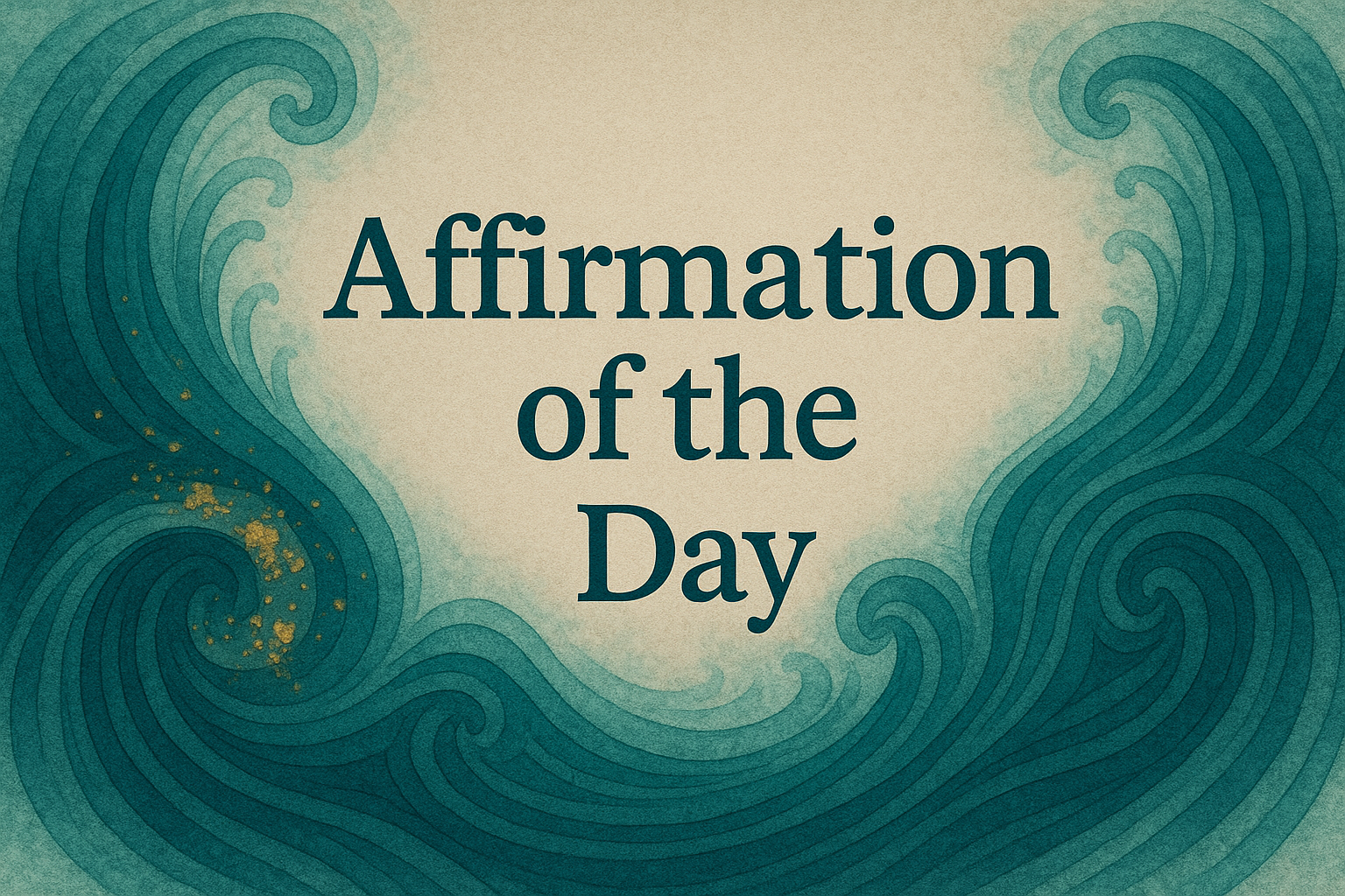 Affirmation of the day