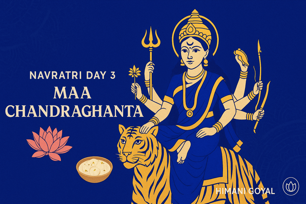 Navratri Day 3 – Maa&nbsp;Chandraghanta