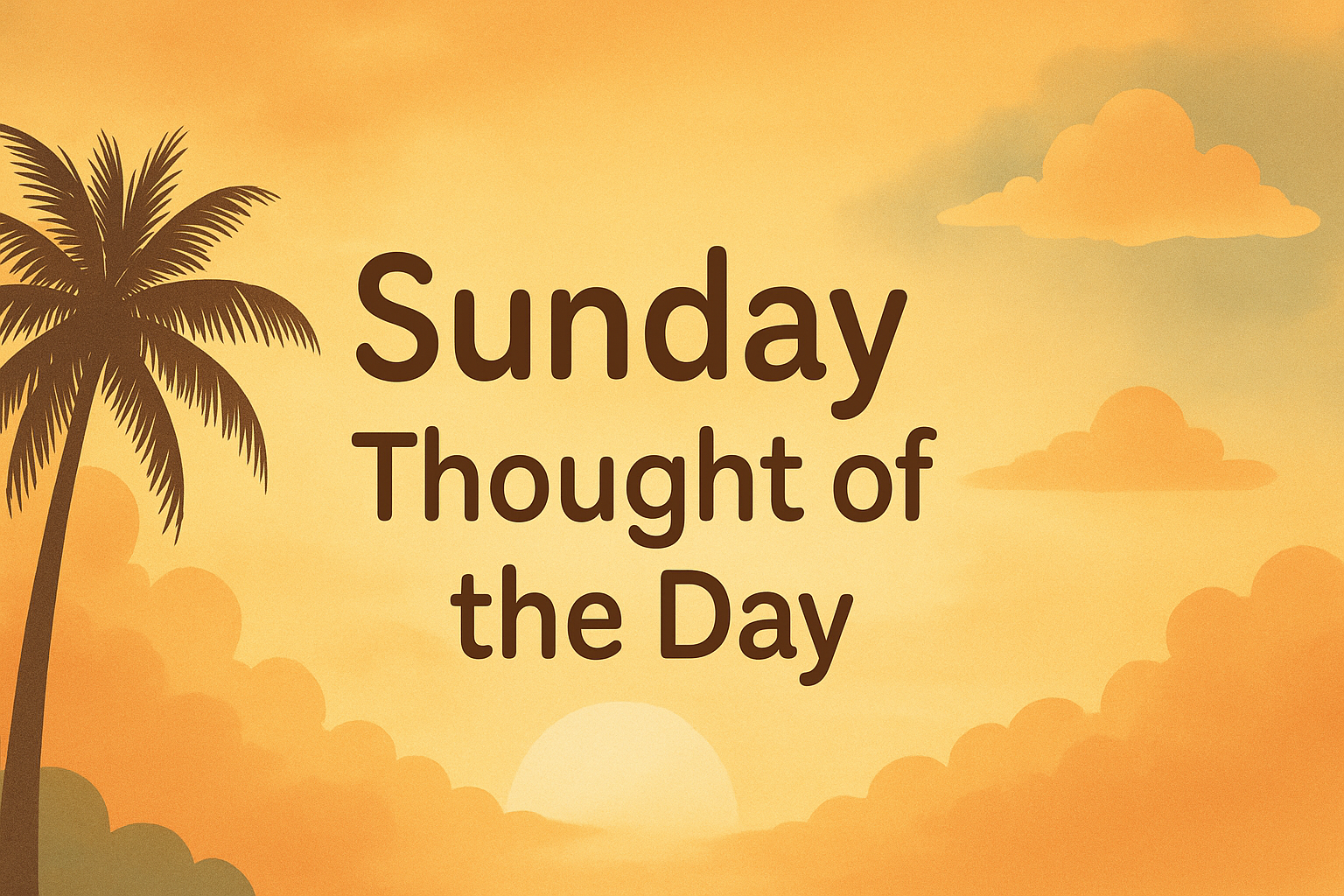 Thought of the day