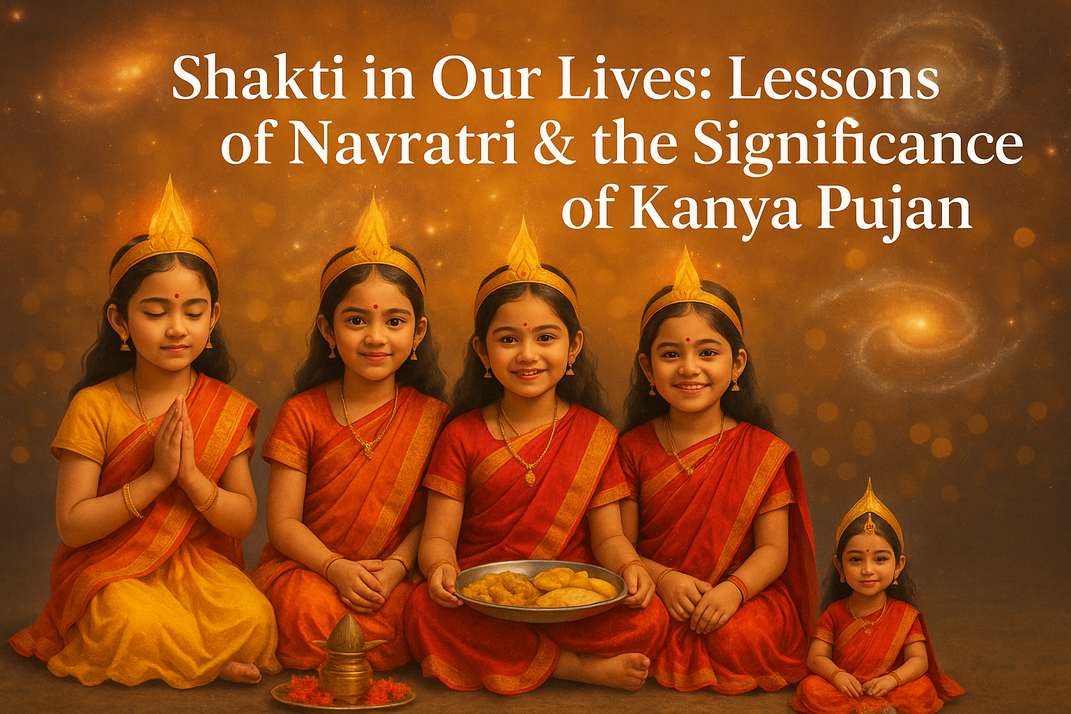Shakti in Our Lives: Lessons of Navratri & the Significance of Kanya Pujan