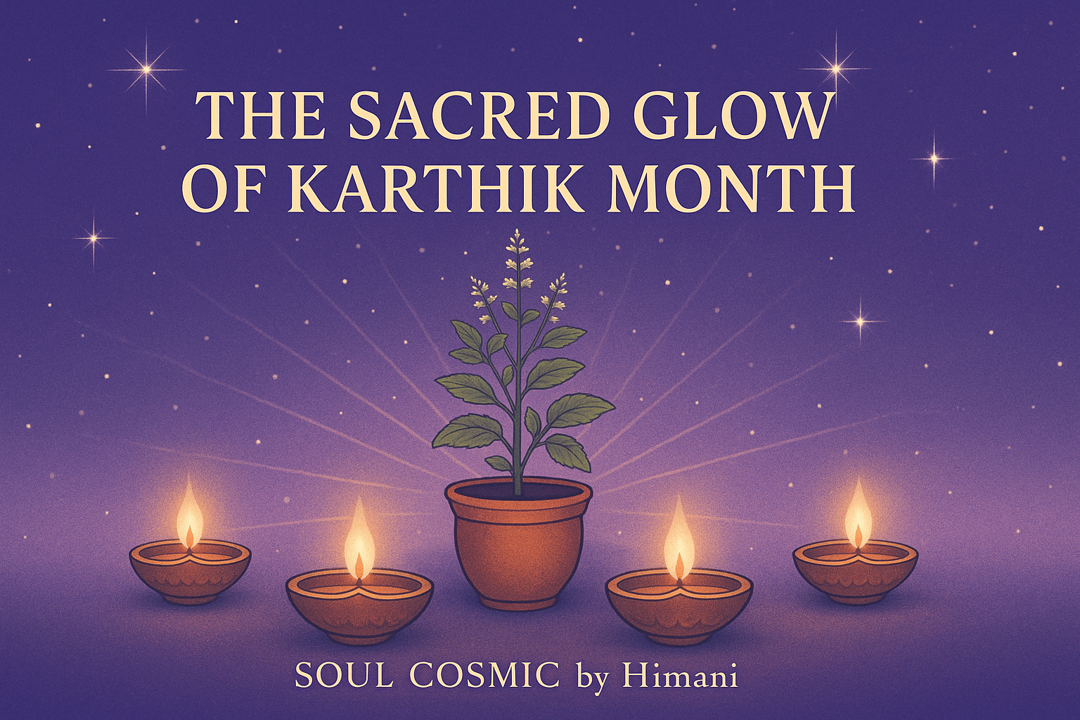 ✦ The Sacred Glow of Karthik Month: A Journey of Light and Devotion ✦