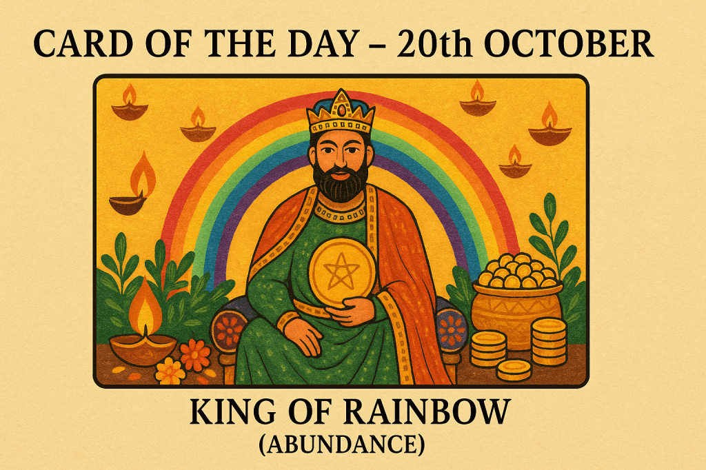 Card of the Day – 20th October 2025: King of Rainbow&nbsp;(Abundance)