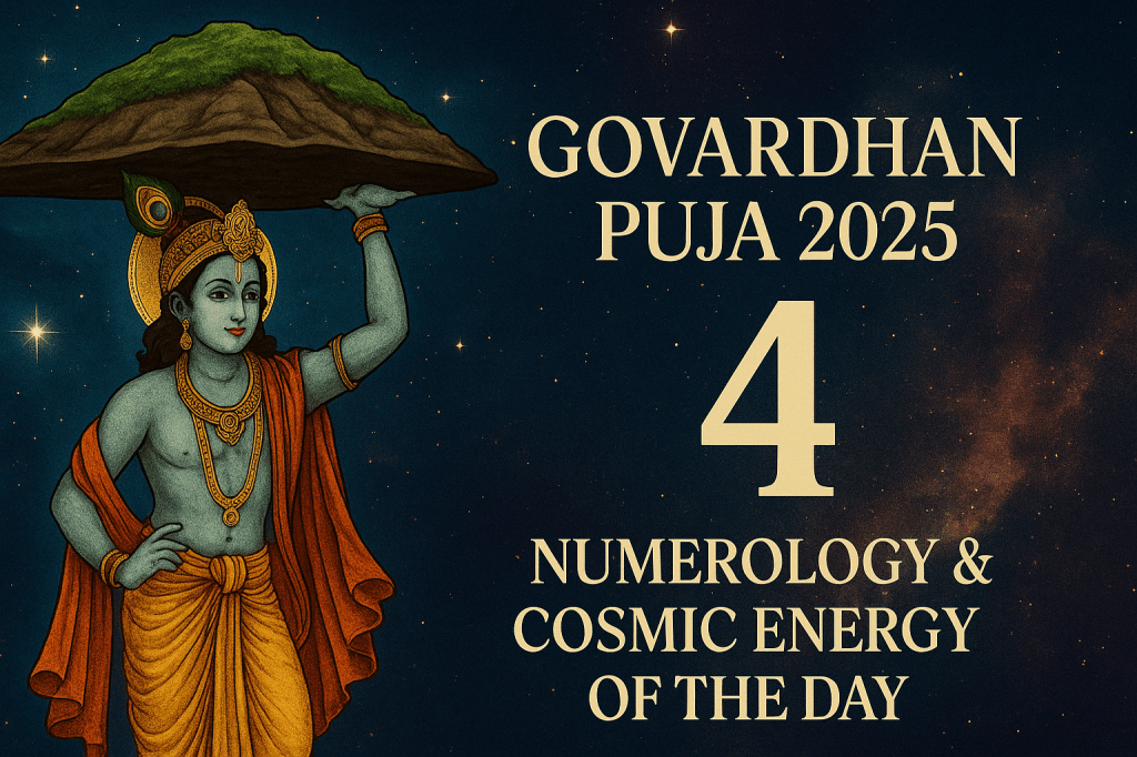 ✦ Govardhan Puja 2025: Numerology & Cosmic Energy of the Day&nbsp;✦