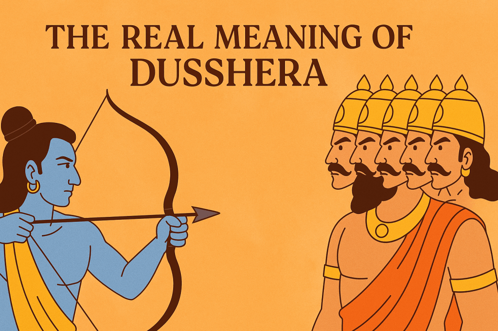 The Real Meaning of Dusshera: Lessons from Lord Rama and&nbsp;Ravan
