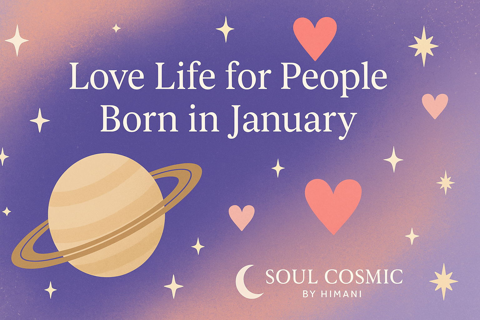 Love Life for People Born in January: The Art of Steady Hearts