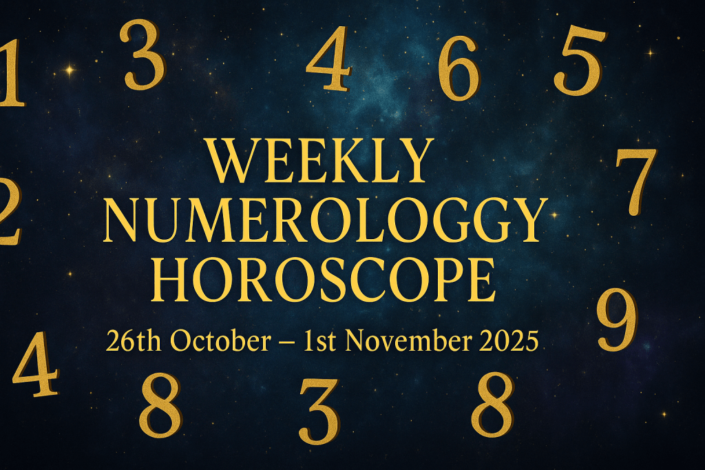 Weekly Numerology Horoscope (26th October – 1st November&nbsp;2025)