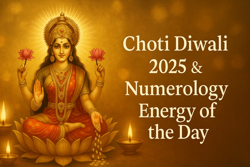 ✦ Choti Diwali 2025 & Numerology Energy of the Day&nbsp;✦