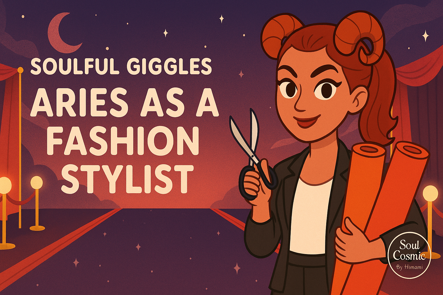 ✦ Soulful Giggles Series: Aries as a Fashion Stylist ✦